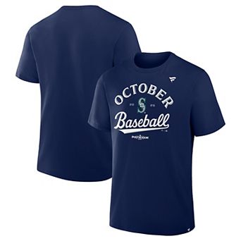 Men's Fanatics Seattle Mariners 2025 MLB Postseason Locker Room T-Shirt