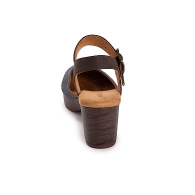 MUK LUKS Merritt Women's Quarter Strap Clogs