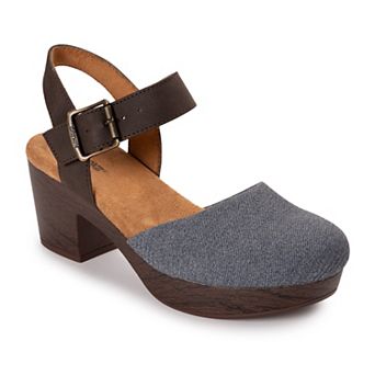 MUK LUKS Merritt Women's Quarter Strap Clogs