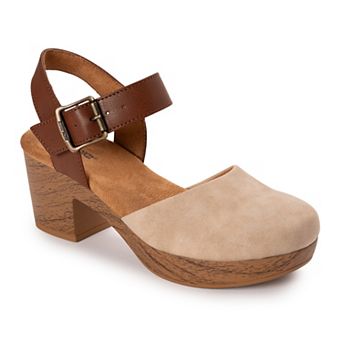 MUK LUKS Merritt Women's Quarter Strap Clogs