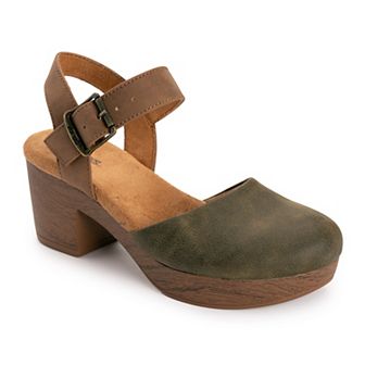 MUK LUKS Merritt Women's Quarter Strap Clogs