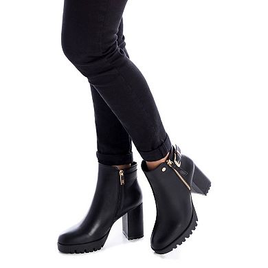Women's Platform Ankle Booties By XTI 140583