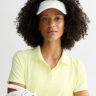 Women's Tek Gear® Short Sleeve Buttoned Golf Polo