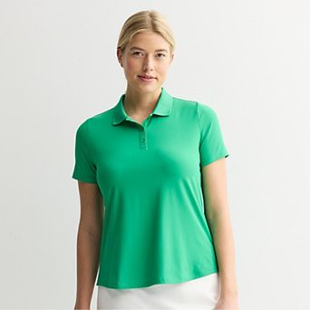 Women's Tek Gear® Sport Gear Short Sleeve Buttoned Polo
