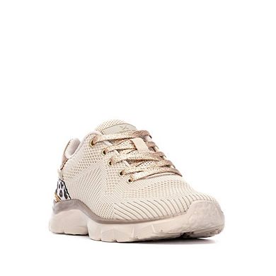 Women's Lace-Up Casual Sneakers By XTI 144361