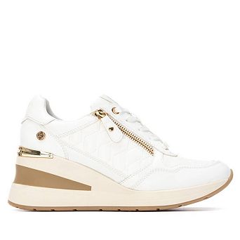 XTI Women's Quilted Wedge Sneakers 144380