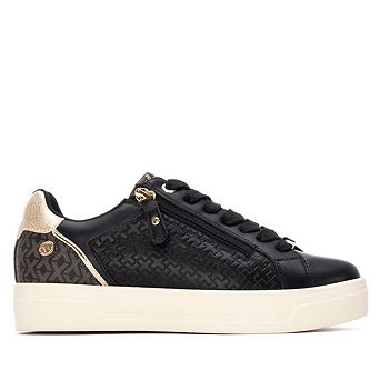 XTI Women's Side Zipper Casual Sneakers 144371