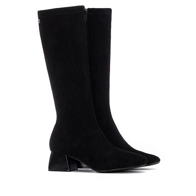 Women's Suede Dress Boots By XTI 144291