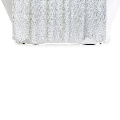 The Big One Chevron Shower Curtain