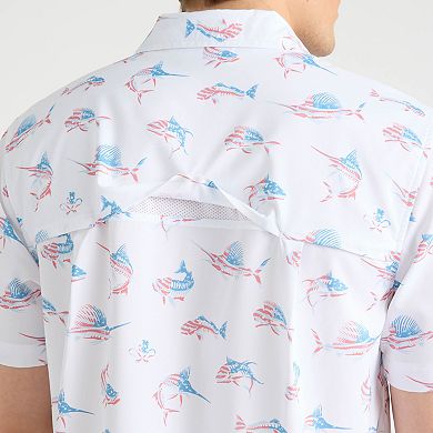 Men's Salt Life Button Down Performance Shirt