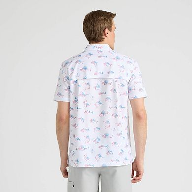Men's Salt Life Button Down Performance Shirt