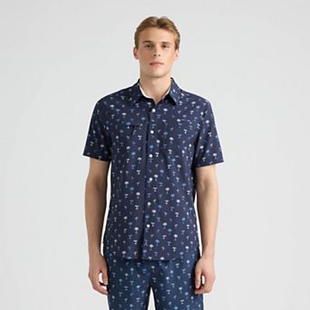 Men's Salt Life Button Down Performance Shirt