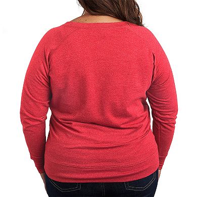 Plus Size Pokemon Group Christmas French Terry Long Sleeve Graphic Tee
