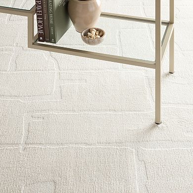 Town & Country Rae Abstract Machine Washable Rug with Non-Slip Backing