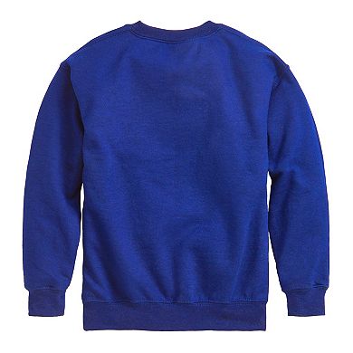 Boys 8-20 Minions Ugly Sweater Crew Fleece Sweatshirt