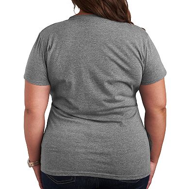 Plus Size Dr. Seuss Characters Christmas Wreath Short Sleeve Graphic Tee