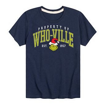 Boys 8-20 Dr. Seuss The Grinch Who-ville Graphic Tee