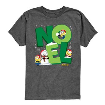 Boys 8-20 Minions Noel Graphic Tee
