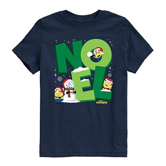 Boys 8-20 Minions Noel Graphic Tee