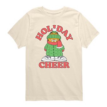Boys 8-20 Garfield Holiday Cheer Graphic Tee