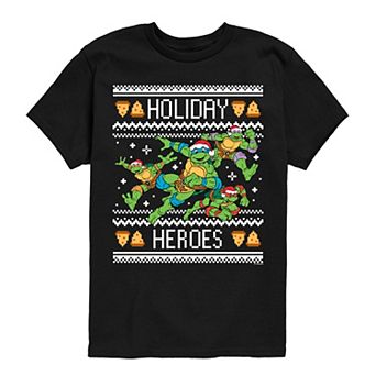 Boys 8-20 Teenage Mutant Ninja Turtles Holiday Heroes Graphic Tee