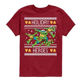 Boys 8-20 Teenage Mutant Ninja Turtles Holiday Heroes Graphic Tee