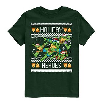 Boys 8-20 Teenage Mutant Ninja Turtles Holiday Heroes Graphic Tee
