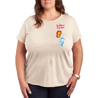 Plus Size The Year Without A Santa Claus Heat Miser & Snow Miser Graphic Tee
