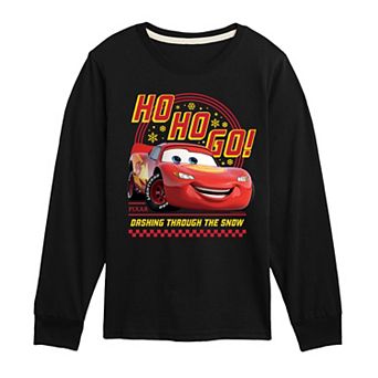 Boys 8-20 Disney / Pixar's Cars Ho Ho Go Dashing Through The Snow Long Sleeve Graphic Tee
