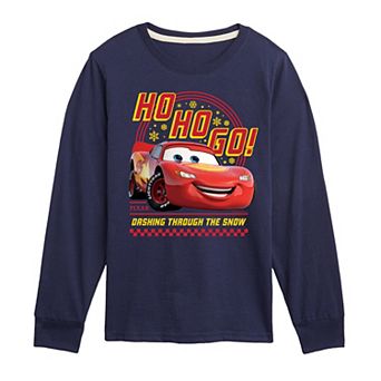 Boys 8-20 Disney / Pixar's Cars Ho Ho Go Dashing Through The Snow Long Sleeve Graphic Tee