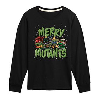 Boys 8-20 Teenage Mutant Ninja Turtles Merry Mutants Long Sleeve Graphic Tee