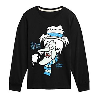 Boys 8-20 The Year Without A Santa Claus Snow Miser Portrait Long Sleeve Graphic Tee