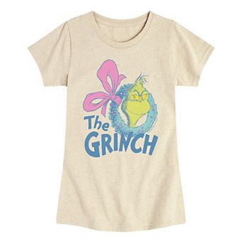 Girls Dr. Seuss The Grinch Christmas Graphic Tee