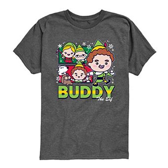 Boys 8-20 Elf Buddy The Elf Cartoon Graphic Tee
