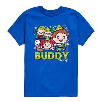 Boys 8-20 Elf Buddy The Elf Cartoon Graphic Tee