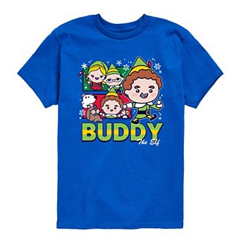 Boys 8-20 Elf Buddy The Elf Cartoon Graphic Tee