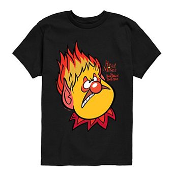 Boys 8-20 The Year Without A Santa Claus Heat Miser Portrait Graphic Tee