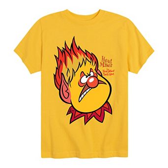 Boys 8-20 The Year Without A Santa Claus Heat Miser Portrait Graphic Tee