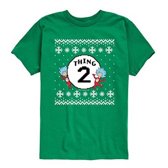 Boys 8-20 Dr. Seuss The Cat In The Hat Thing Two Graphic Tee