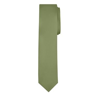 Men's Solid Skinny Tie