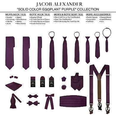 Men's Solid Ultra Skinny Tie