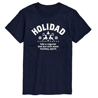 Big & Tall Holidad Graphic Tee