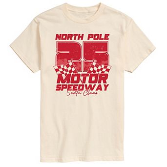 Big & Tall North Pole Motor Speedway Graphic Tee