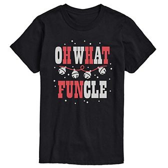 Big & Tall Oh What Funcle Graphic Tee