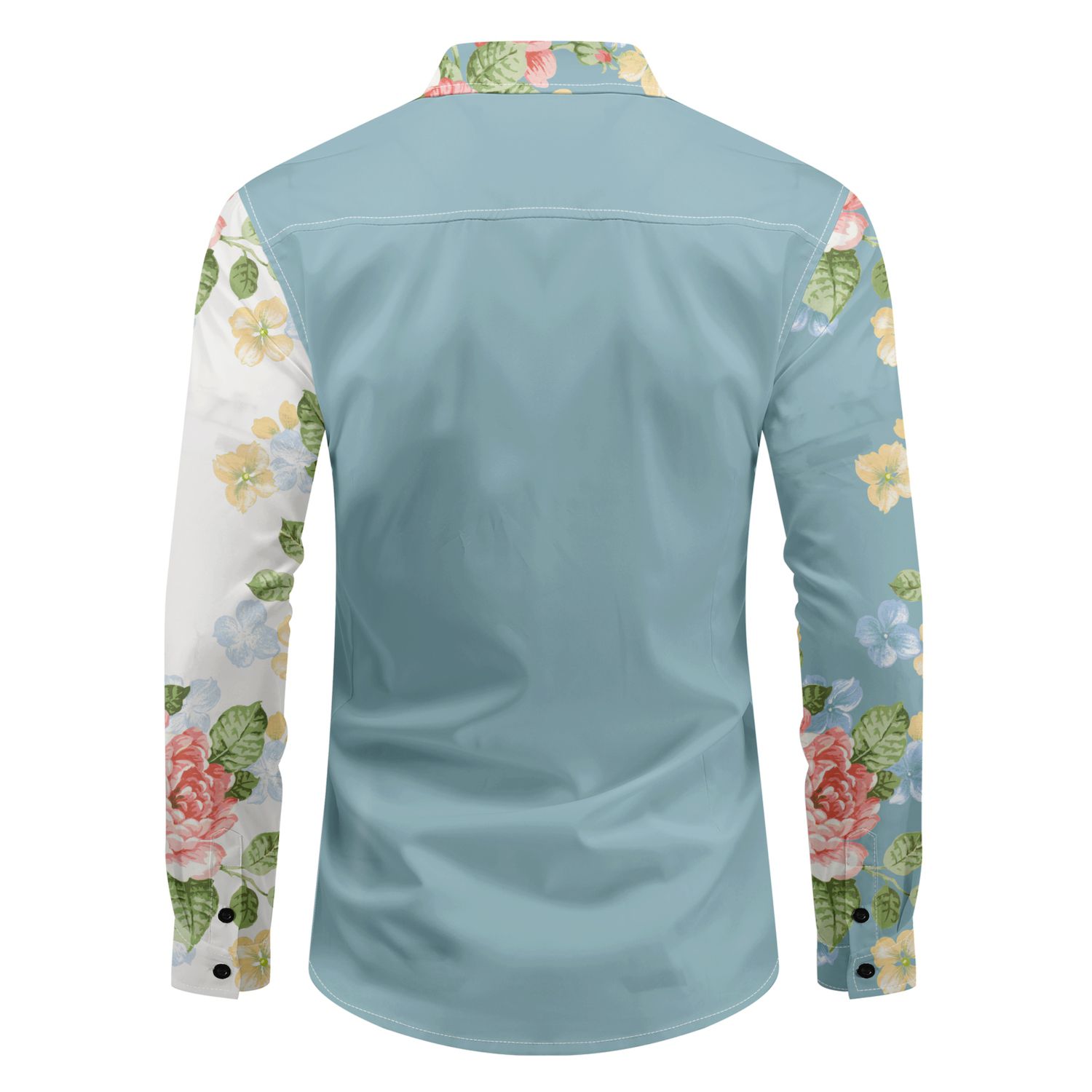 long sleeve floral dress shirt 1 Like No Other Floral Dress Shirt