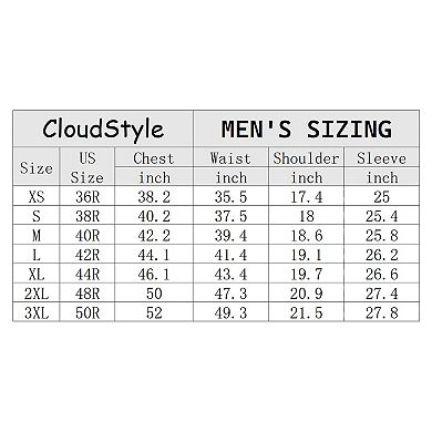 Men's Checked Blazer Casual Slim Fit Notch Lapel One Button Sport Coat