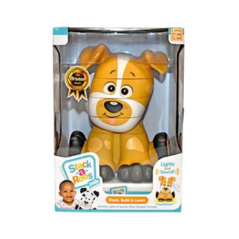 Stack-a-Roos Labrador Puppy, Animal Stacking STEM Toy for Babies, Toddlers