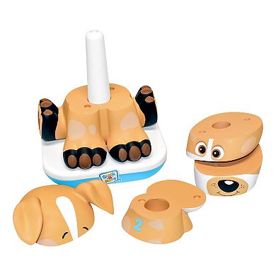 Stack-a-Roos Labrador Puppy, Animal Stacking STEM Toy for Babies, Toddlers
