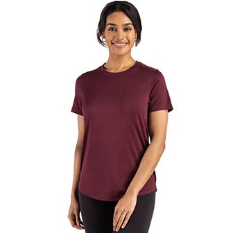 Cutter & Buck Coastline Epic Comfort Recycled Womens Short Sleeve Tee