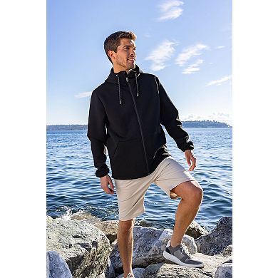 Cutter & Buck Roam Epic Comfort Recycled Mens Full Zip Hooded Jacket